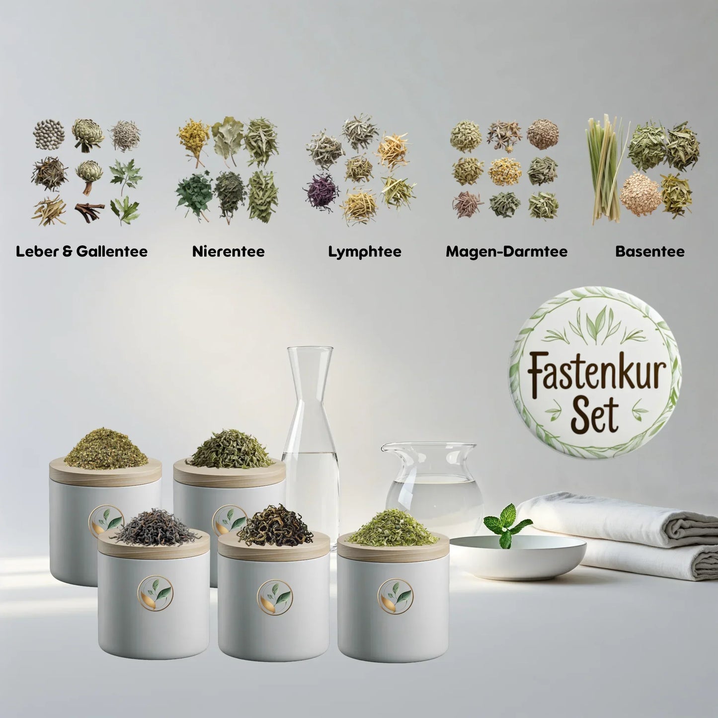 Bio Fastenkur Set - Naturheiltee