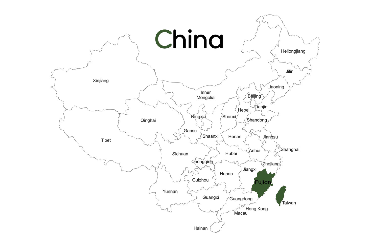 Fujian_Taiwan - Naturheiltee