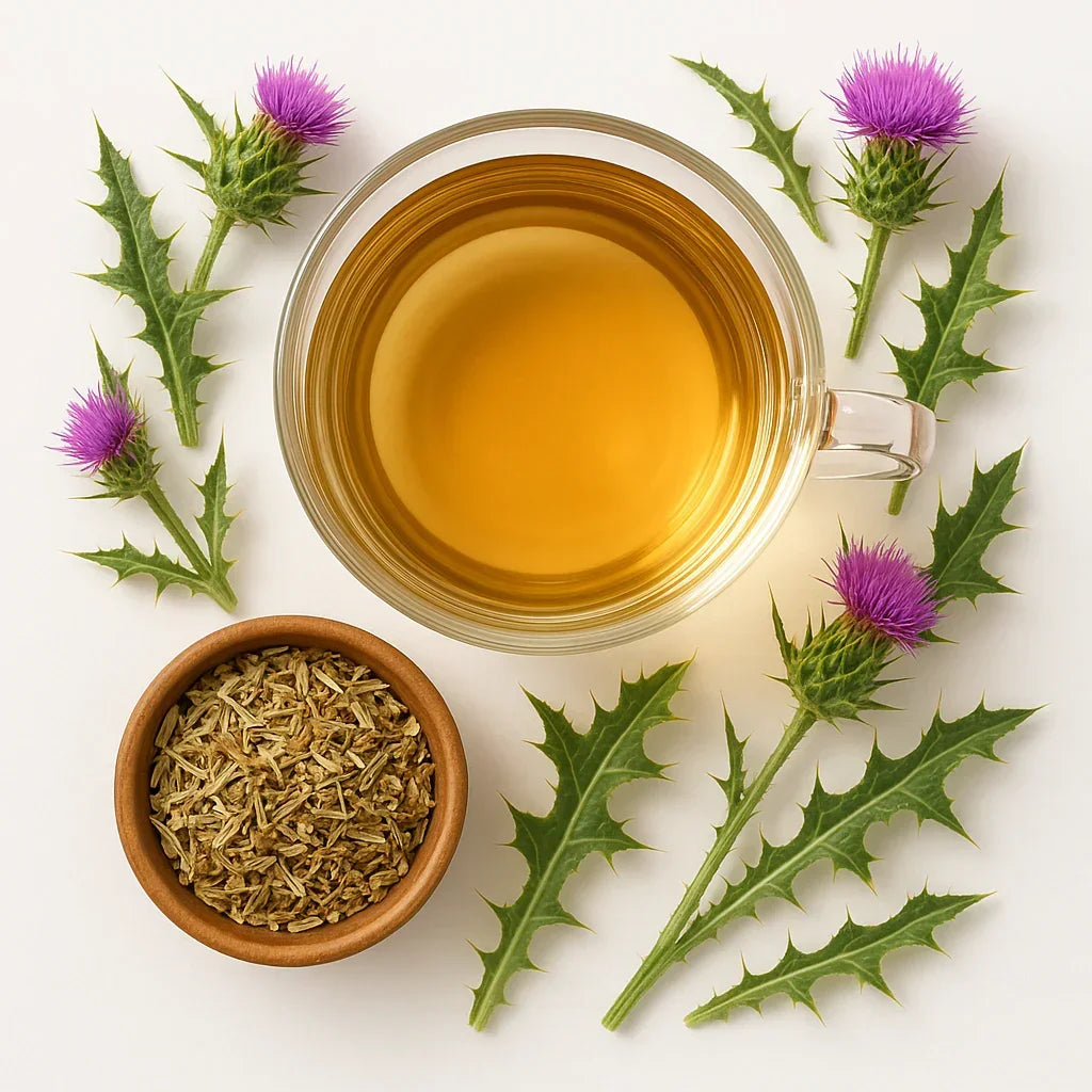 Mariendistelkraut2 - Naturheiltee