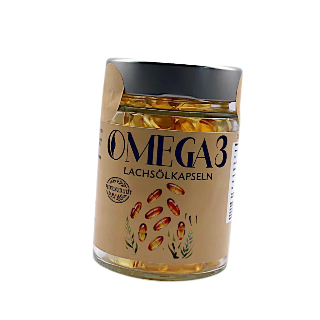 Omega-3 Lachsöl Kapseln - Naturheiltee