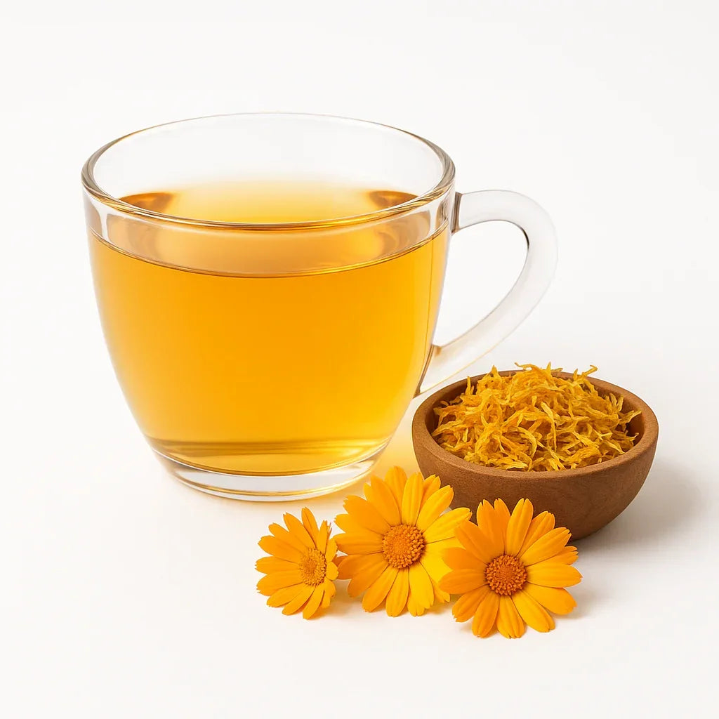 Ringelblumenblueten - Naturheiltee
