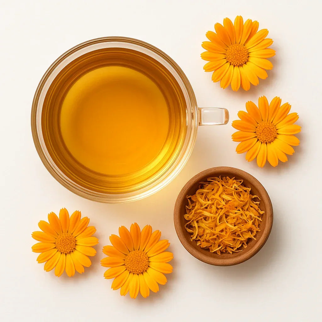 Ringelblumenblueten2 - Naturheiltee