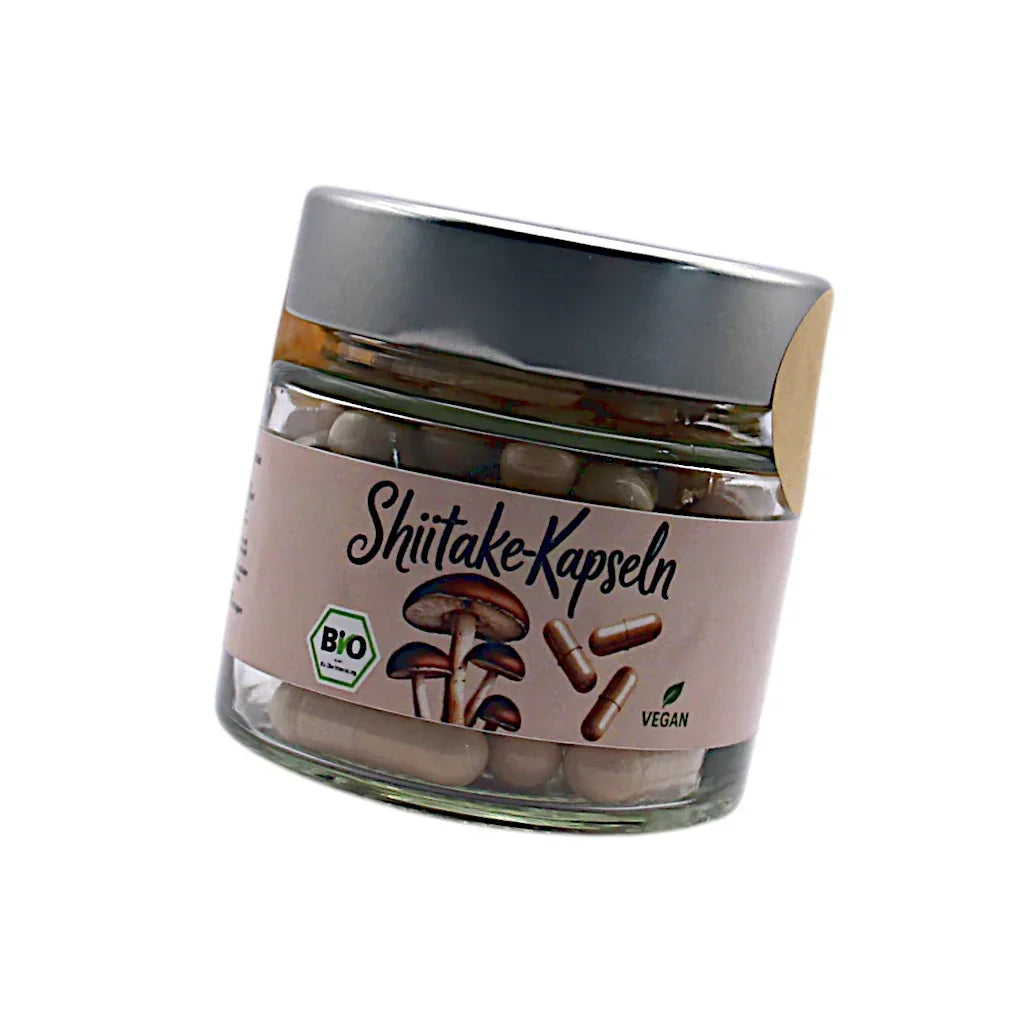 Bio Shiitake-Kapseln - Naturheiltee