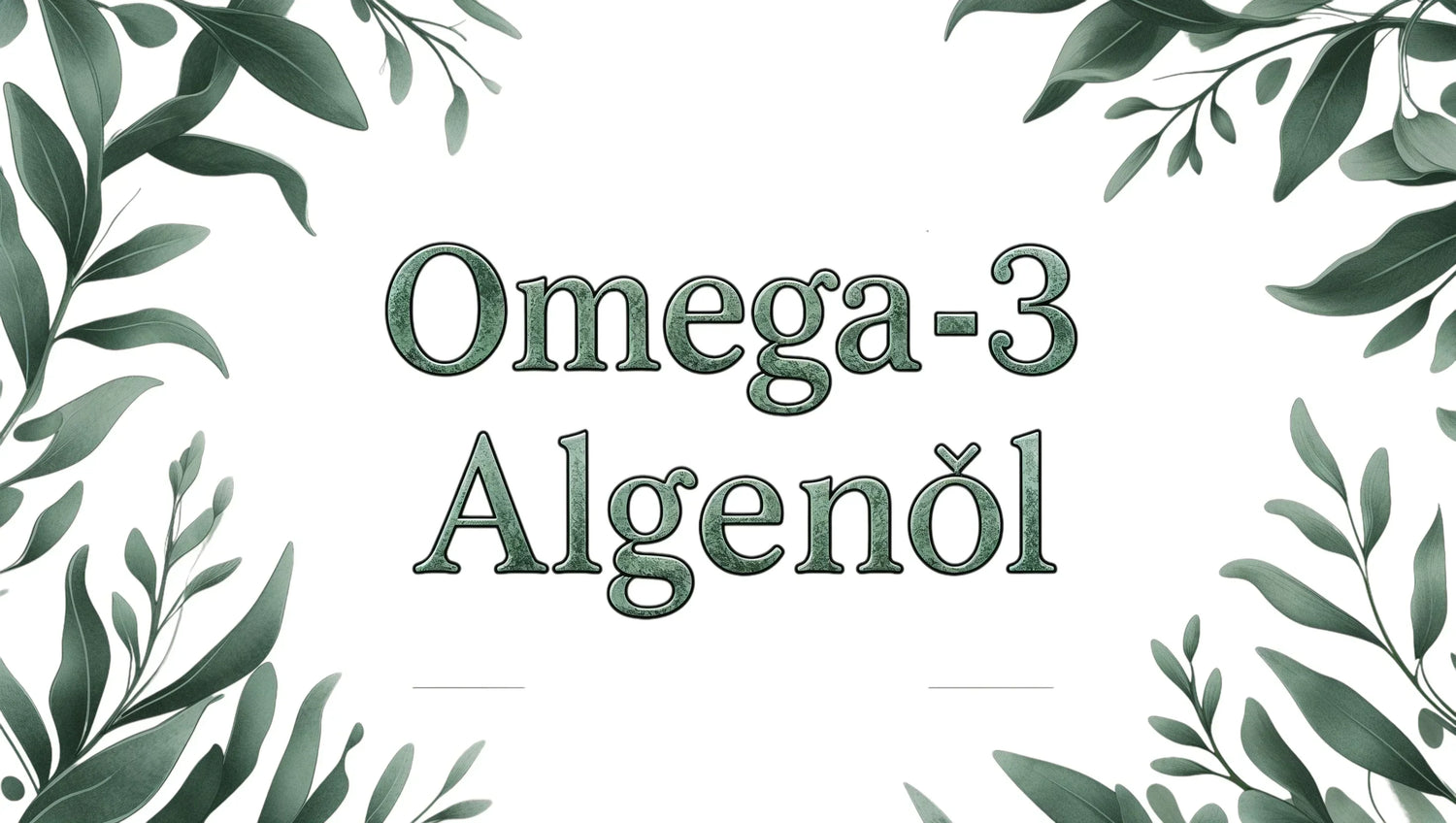 Omega-3 Algenöl - Naturheiltee